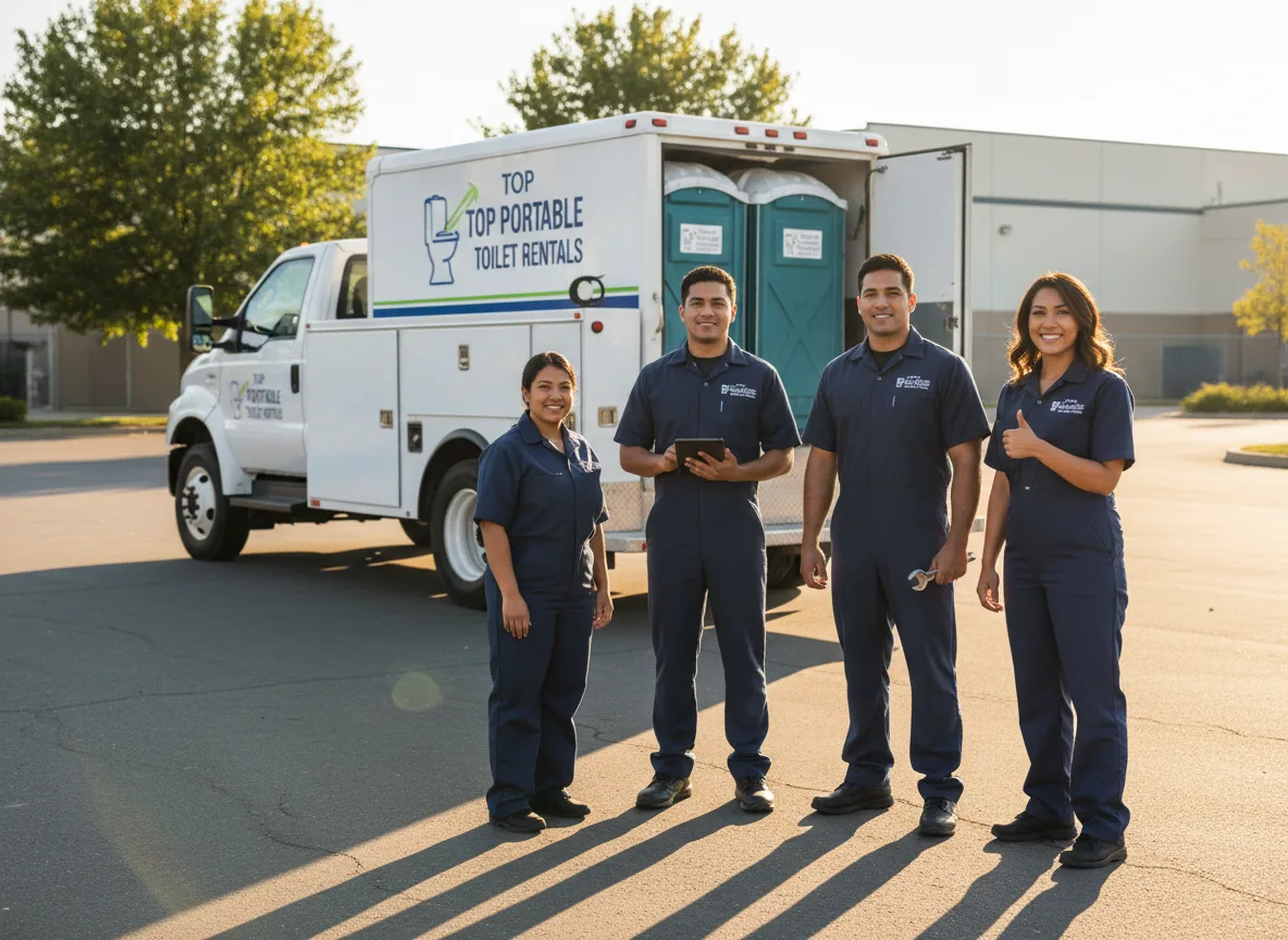 Short Term Porta Potty Rental company in Victoria, KS